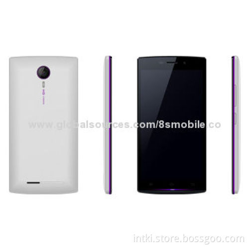 3G Smartphones, MT6572M 1.0GHz Quad-Core CPU, 1,800mAh Battery CapacityNew